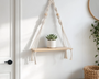 Étagère macramé : guide d'achat pour organiser et décorer en style bohème