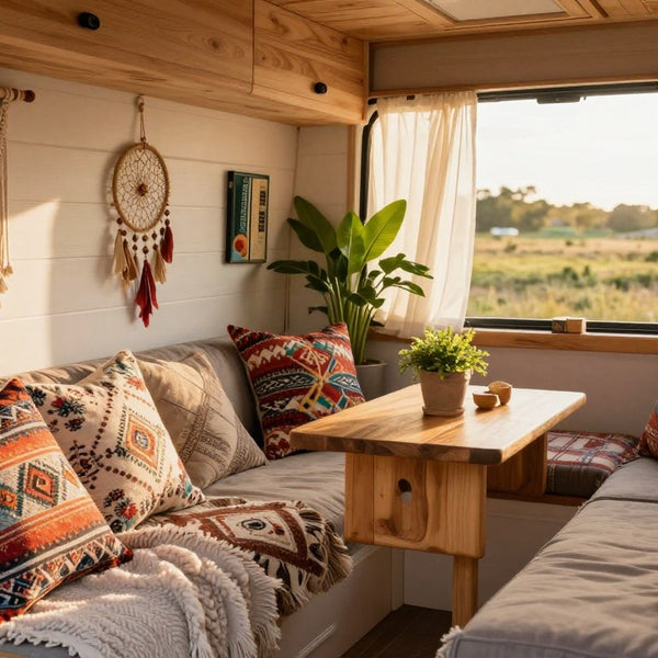 macramé van life décoration