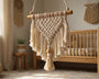macramé mural bébé