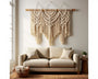 macramé mural géant