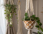 suspension macramé industrielle artisanale