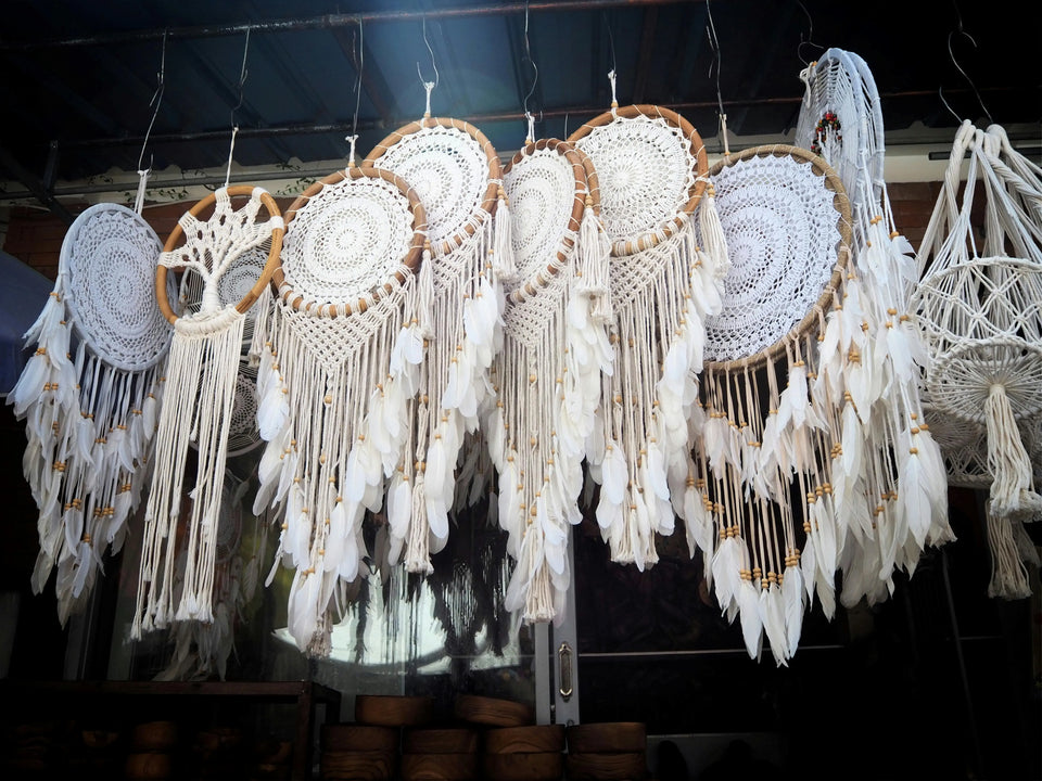 Suspension macramé