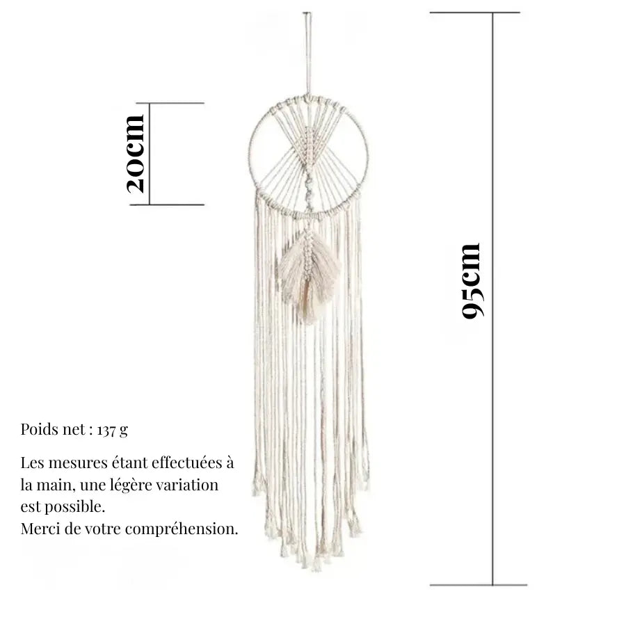 L'attrape-rêve macramé | Boreal Serenity Décorations macramé