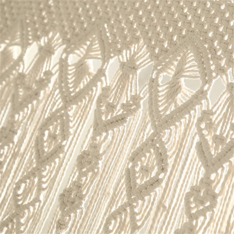 Rideau macramé fait main | Naori Décorations macramé