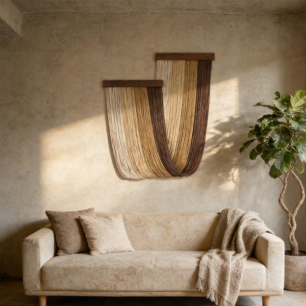 Décoration murale, l'élégance du mouvement | Filéa Décorations macramé