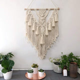 Tenture macramé murale géométrique | Verana Décorations macramé