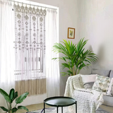 Rideau macramé séparateur de pièce bohème | Naïa Décorations macramé