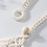2 Pack Macrame Curtain Tiebacks Decorative Curtain With Bead Window Ties Kawaii Boho Room Decor Living Room Home Decoration Gift Décorations macramé