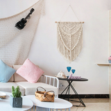 Tenture macramé écru naturel | Kora Décorations macramé