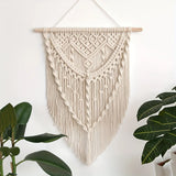 New Design Cotton Handwoven Wall Hanging, Modern Bohemian Nordic Tapestry for Bedroom Living Room Minimalist Decor Décorations macramé