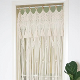 3-Rideau Macramé 3 Décorations macramé