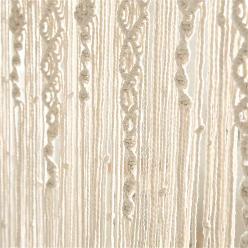 Rideau macramé fait main | Naori Décorations macramé