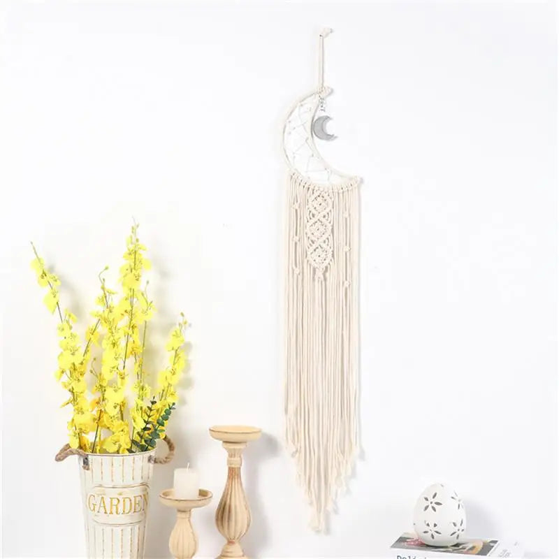 96cm Bohemian Chic Macrame Wall Hanging Tapestry Room Decor Kids Girls Home Decoration Gifts Dropshipping Décorations macramé