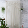 Rideau macramé feuillage | Velum Décorations macramé