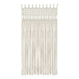 Handmade Macrame Door Curtain in Boho Style, 120x195 cm, Thread Curtain Boho Curtain for Balcony Door Window, Decor for Bedroom Décorations macramé