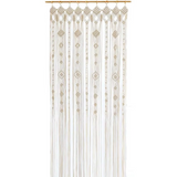 Hand-woven Macrame Cotton Door Curtain Tapestry Wall Hanging Art Tapestry Boho Decoration Bohemia Wedding Backdrop Tapestry Décorations macramé