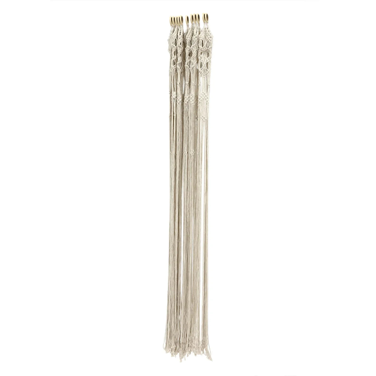 Handmade Macrame Door Curtain in Boho Style, 120x195 cm, Thread Curtain Boho Curtain for Balcony Door Window, Decor for Bedroom Décorations macramé