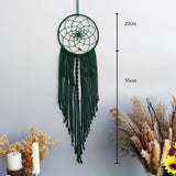 Macrame Dream Catcher Nordic Wall Tapestry Ramadan Decoration Home Room Decoration Bohemian Wall Hanging Decoration Décorations macramé
