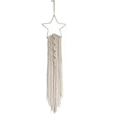 Northern Europe Popular Woven Tapestry Dream Catcher Hand Pendant Home Hanging Star Moon Decorative Hanging Cloth Wholesale Décorations macramé