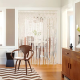 Rideau de porte macramé et séparateur de pièce bohème | Naïa Décorations macramé