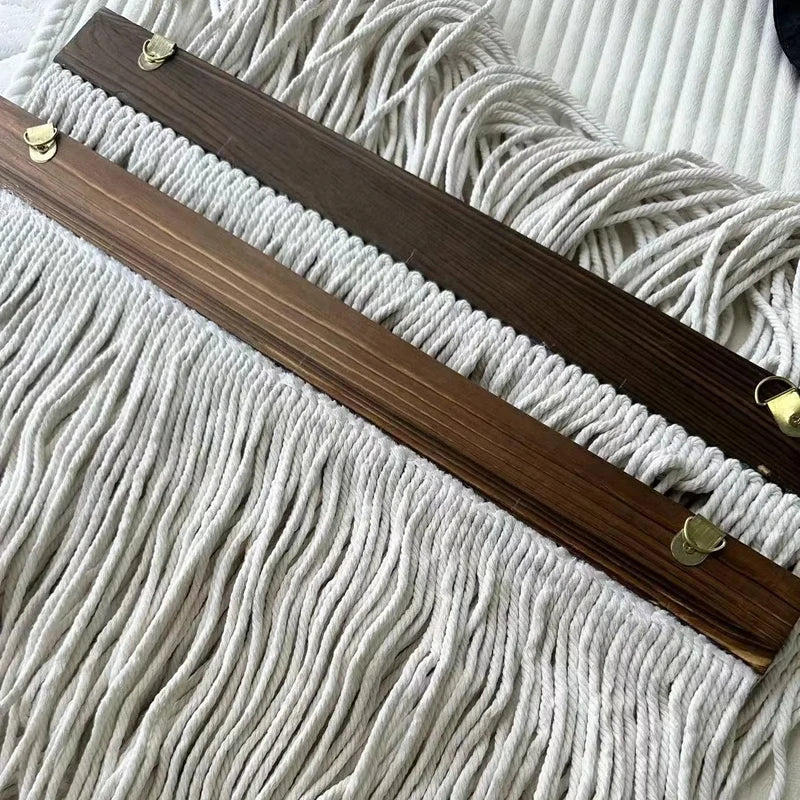 Wall Hanging Tapestry Bohemia Tassel Hand-Woven Curtain Tapestry Boho Decor House Decorations Living Room Hanging Decorations Décorations macramé