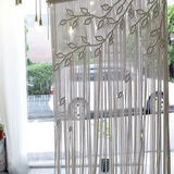 Rideau macramé feuillage | Velum Décorations macramé
