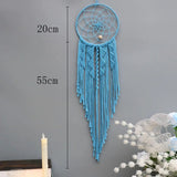 Macrame Dream Catcher Nordic Wall Tapestry Ramadan Decoration Home Room Decoration Bohemian Wall Hanging Decoration Décorations macramé