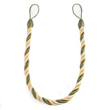 Embrasse rideau corde torsadée tricolore vert – Lyra