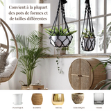 Tableau dimensions suspension Gemma — 50 cm, coton naturel